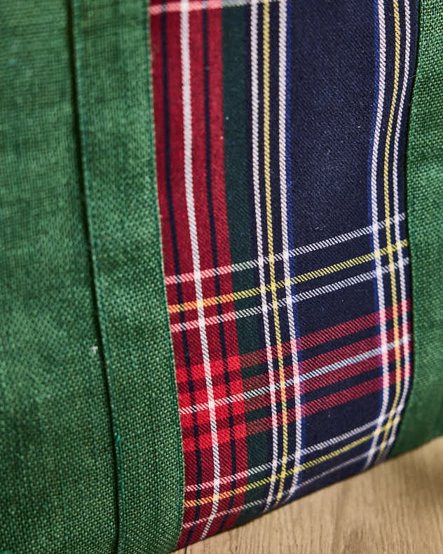 Winter Green Christmas Present Sack - Image 2