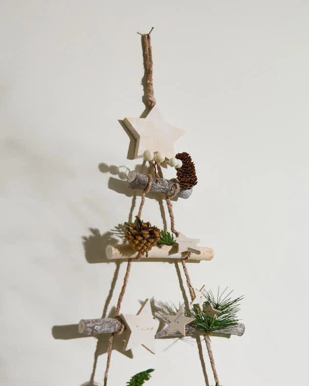 Winter Sparkle Christmas Tree Ladder - Image 3