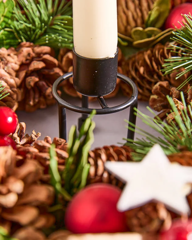Wooden Star Candle Centrepiece - Image 2