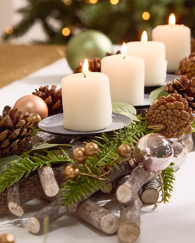 Woodland Candle Holder Centrepiece - Image 3