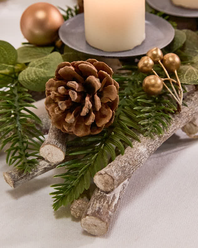 Woodland Candle Holder Centrepiece - Image 4
