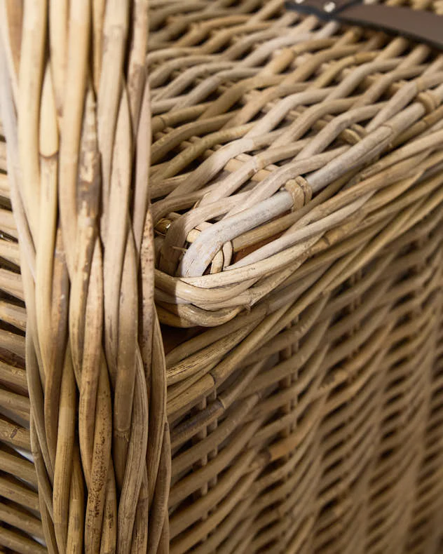 Woven Bench and Storage Trunk - Image 4