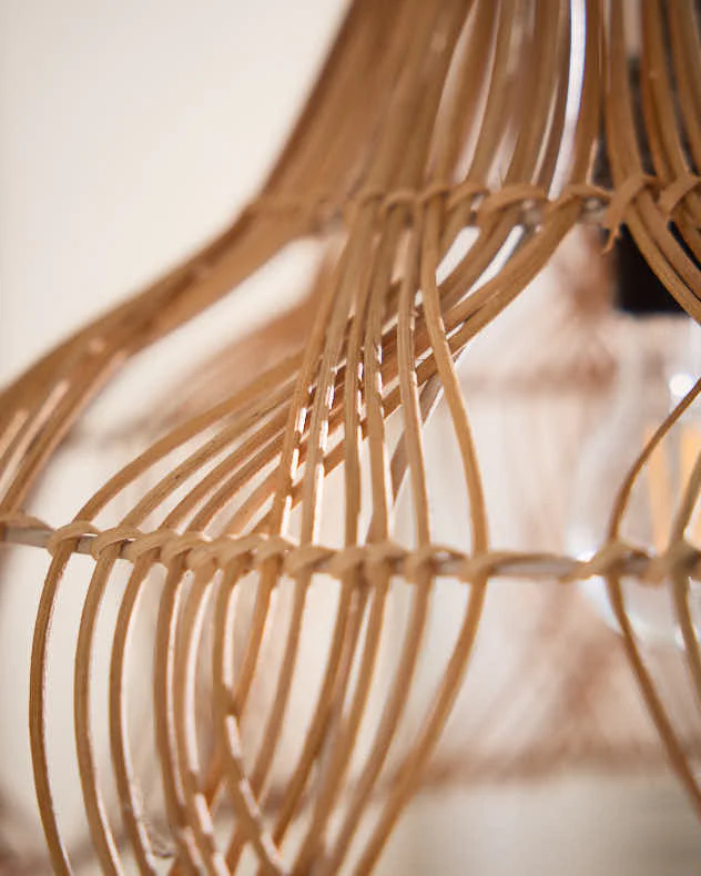 Woven Pendant Ceiling Shade - Image 2