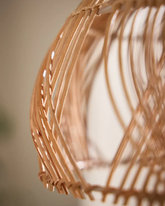 Woven Pendant Ceiling Shade - Image 4