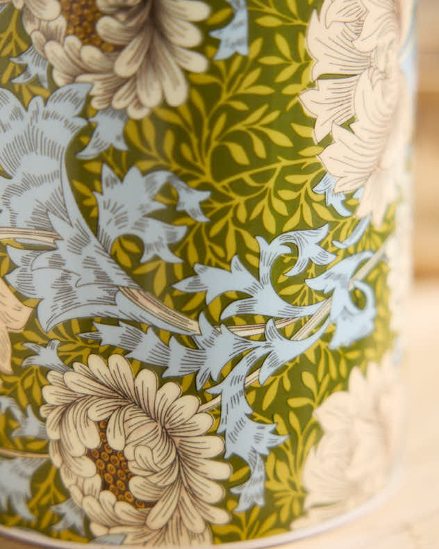 Yellow and Blue Fleur Plant Pot - Image 4