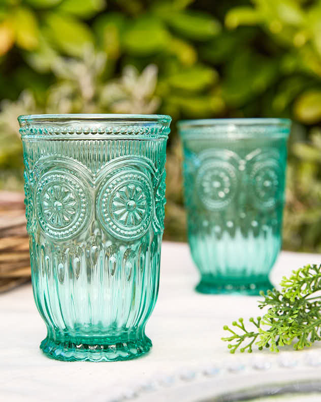 Zamora Turquoise Highball Tumbler - Image 3